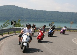 Tour in vespa dei castelli romani